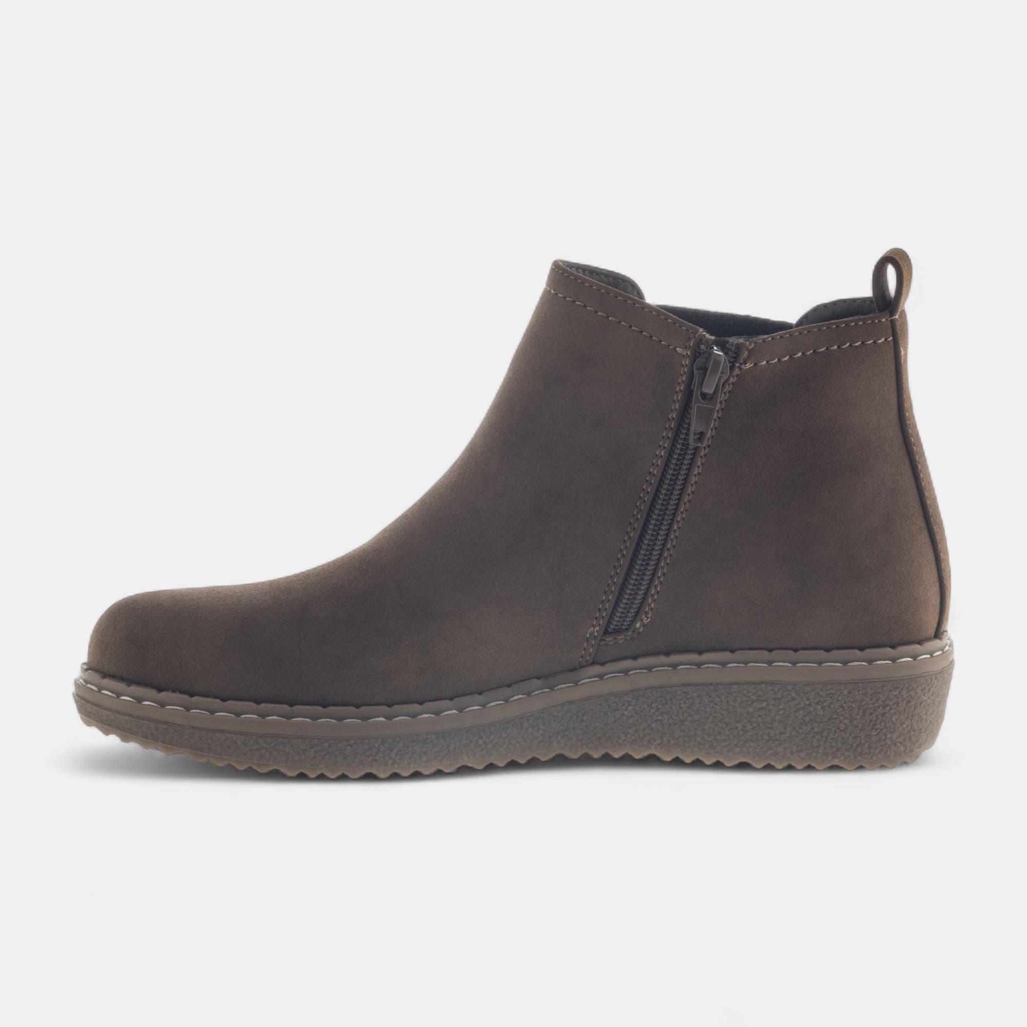 Boots chelsea Femme camel