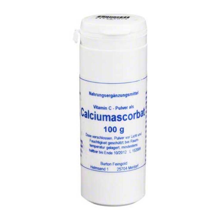 Calciumascorbat Feingold Pulver, 100 g