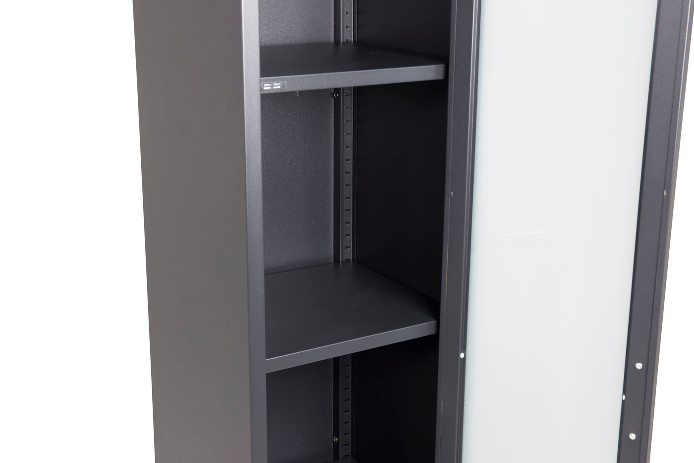 FjÃ´rd - Vitrinekast Zwart - 150x35cm - Acero