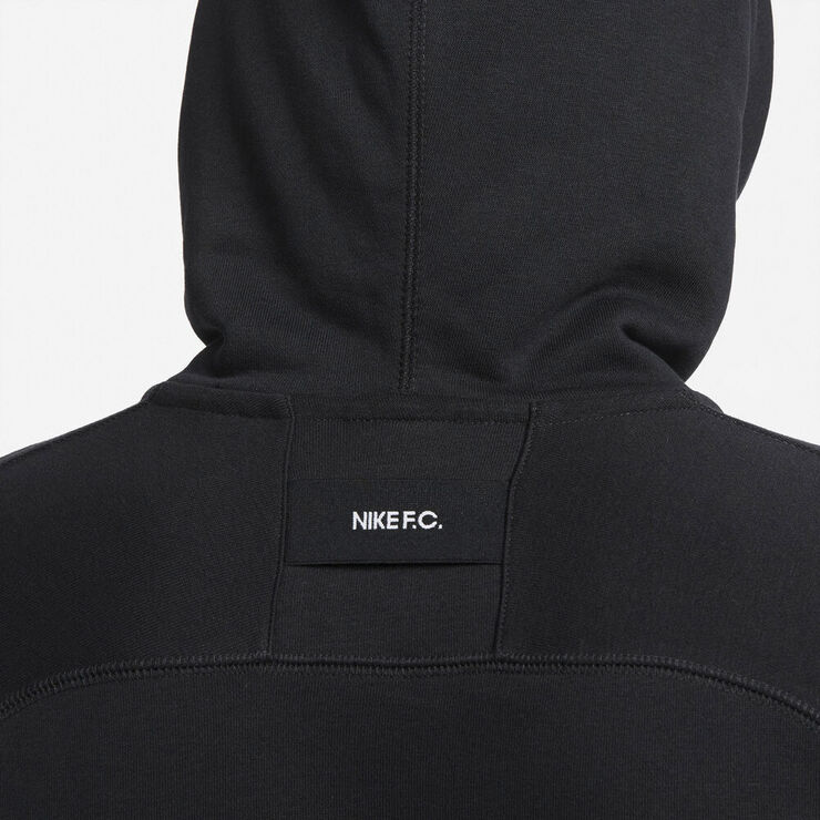 Nike F.c. Fleece Haettetroje Sort