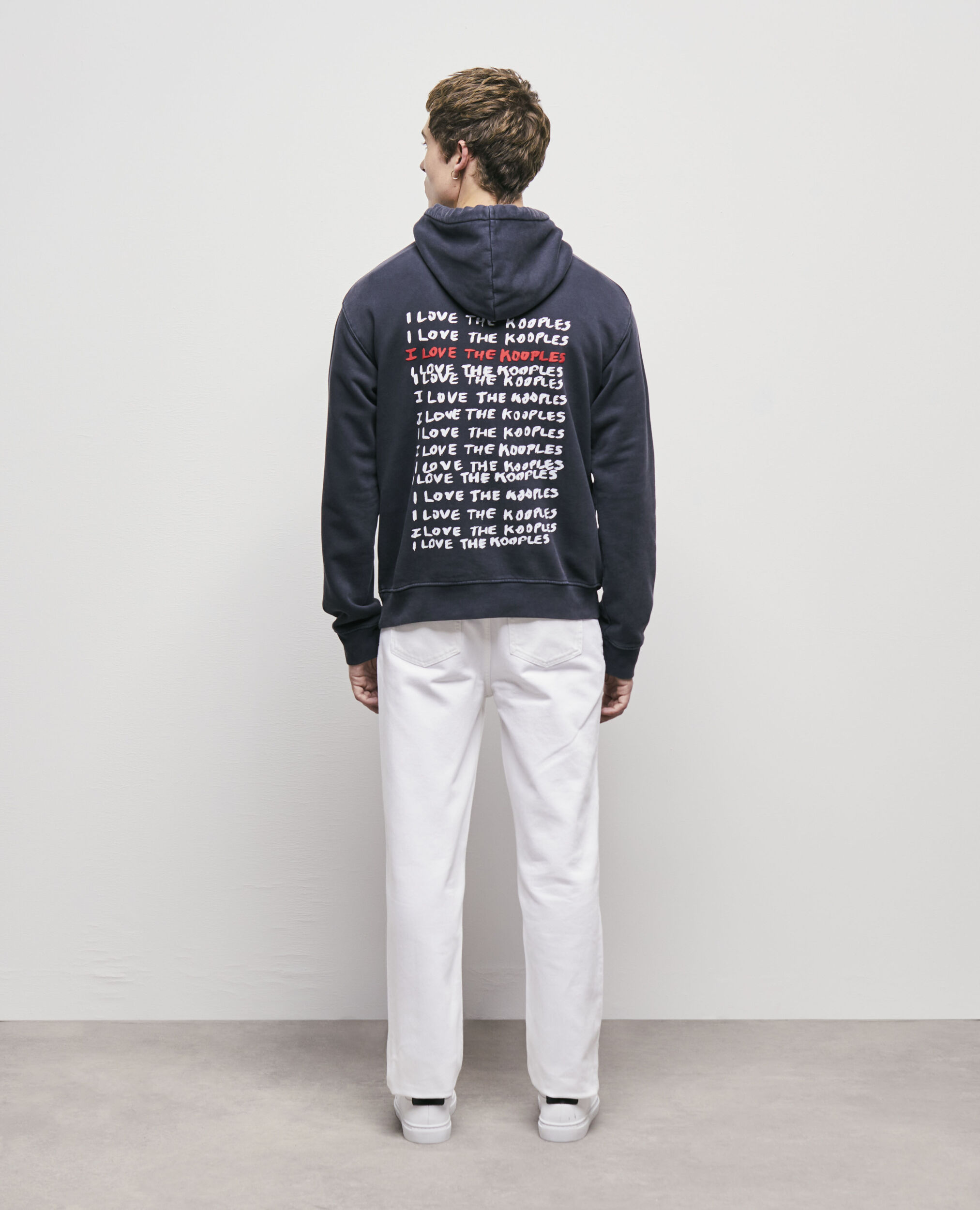 Sweatshirt Love Kooples noir