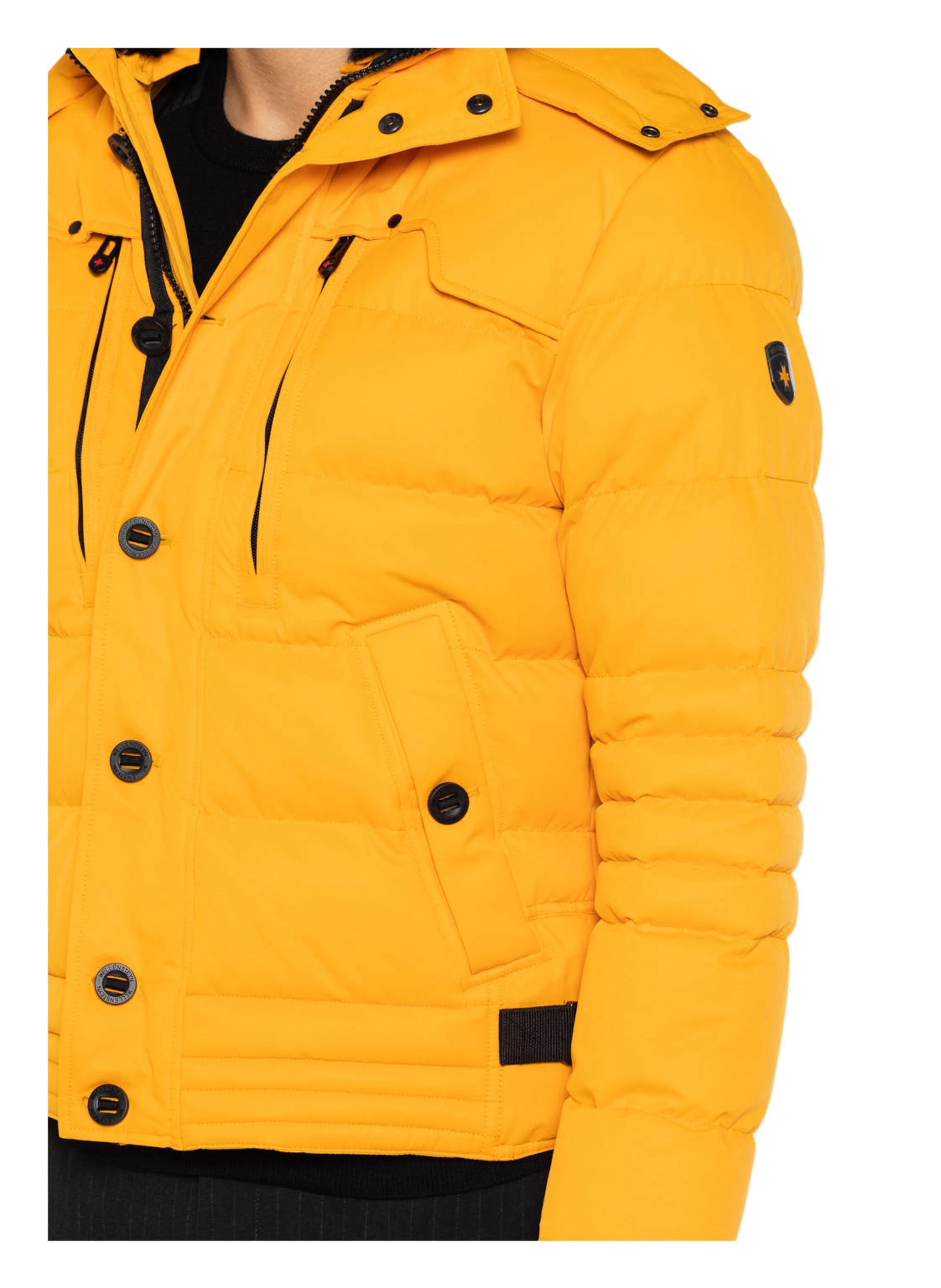WELLENSTEYN Steppjacke STARSTREAM mit abnehmbarem Kunstpelzbesatz