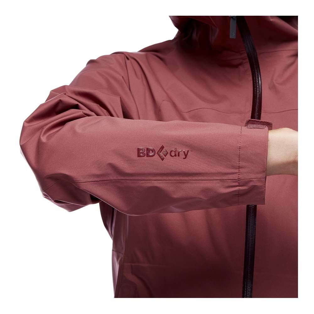 Black Diamond STORMLINE STRETCH RAIN - Veste Femme black