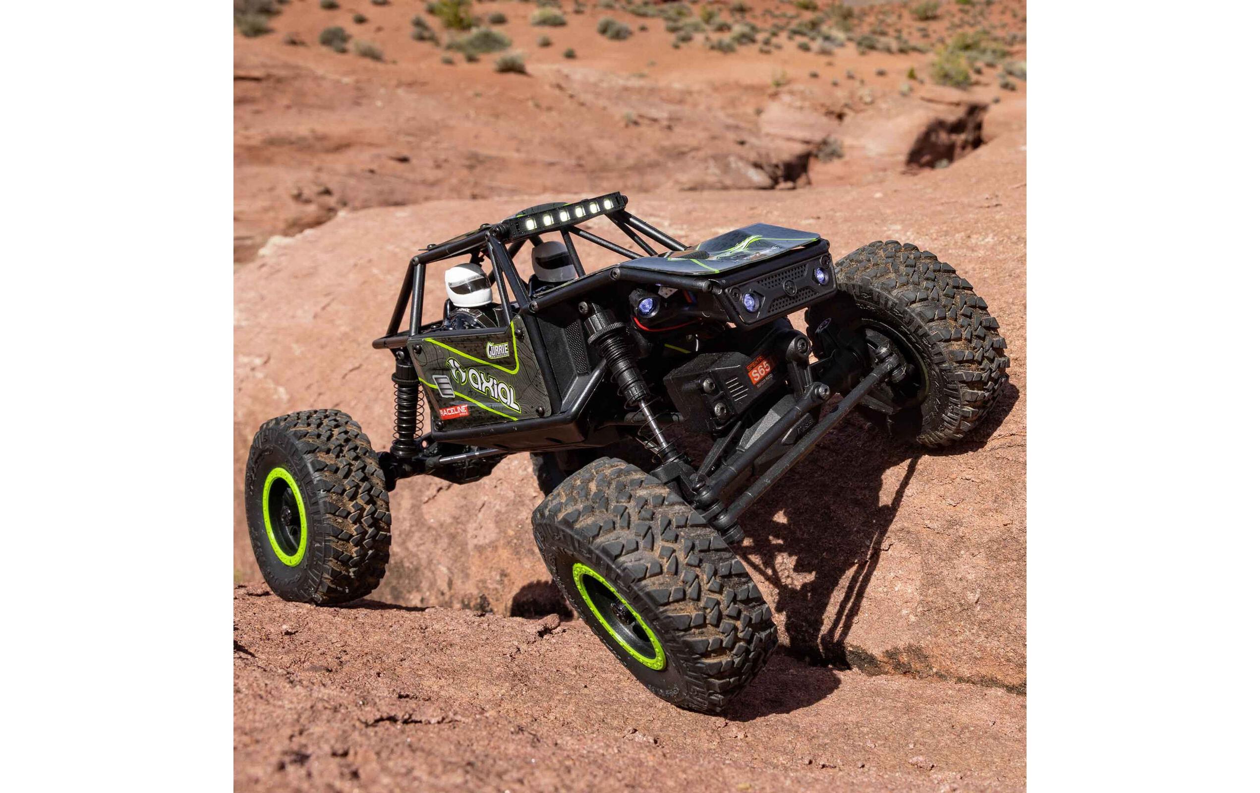 Rock Crawler UTB18 Capra 4WD, Schwarz 1:18, RTR<br>Unlimited Trail Buggy im RTR Komplettset