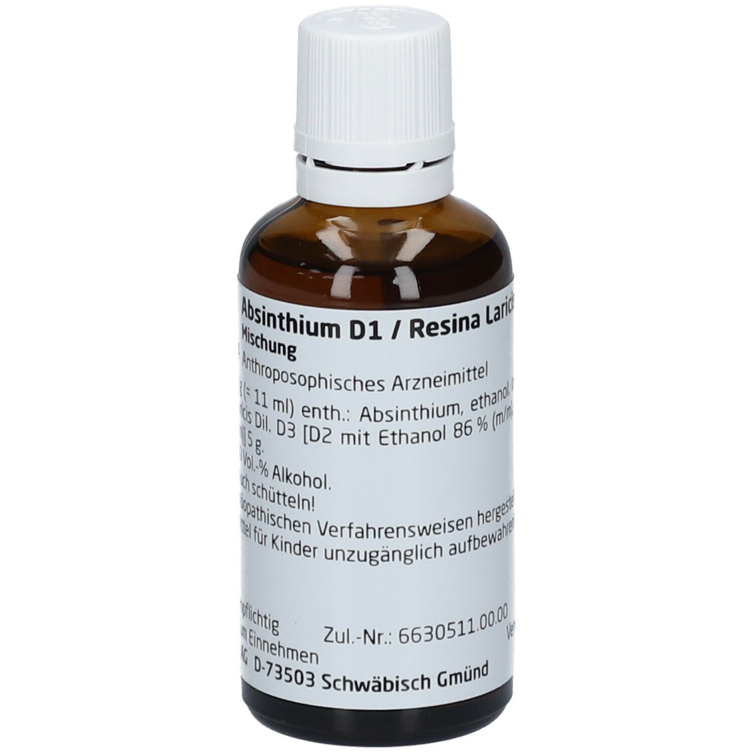 Absinthium D1 Resina Laricis D3 aa Dilution