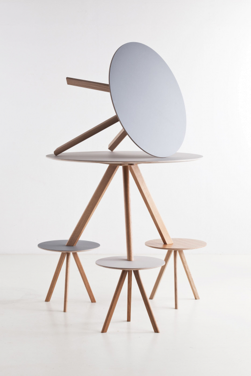 Hay Copenhague CPH20 tafel 120, gelakt eiken