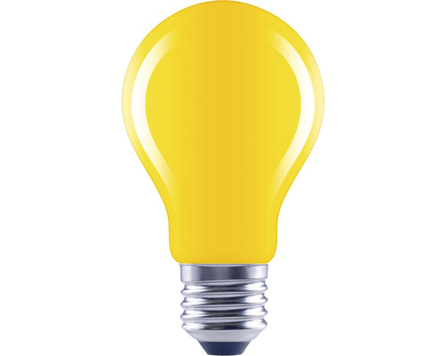 FLAIR LED lamp A60 E27/4W geel