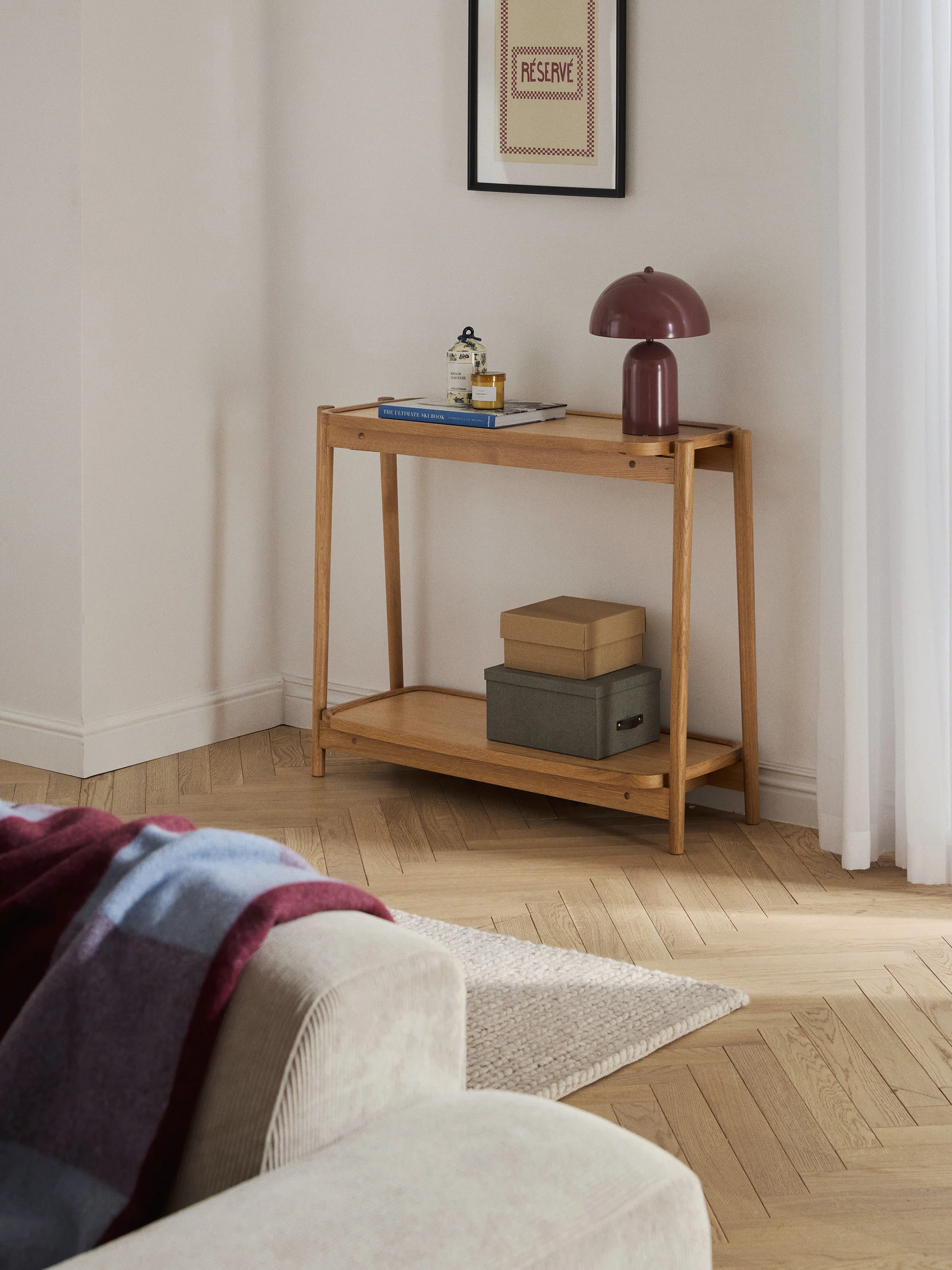 Houten consoletafel Libby