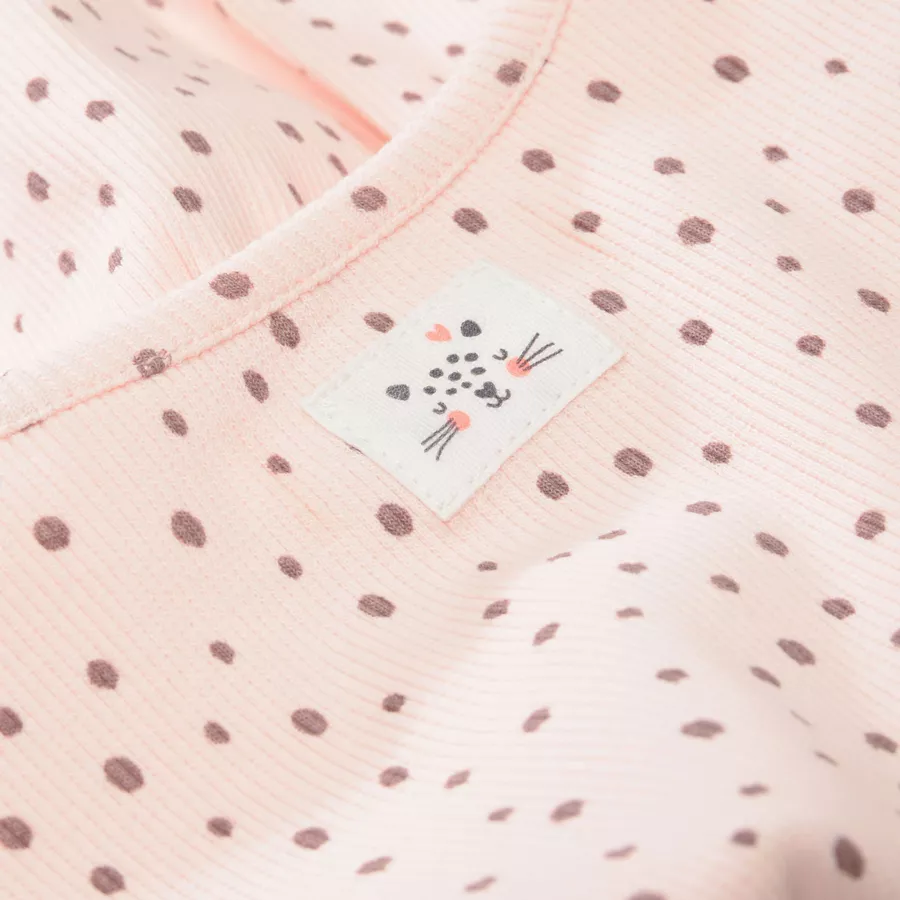 STACCATO Tunika light rose gemustert