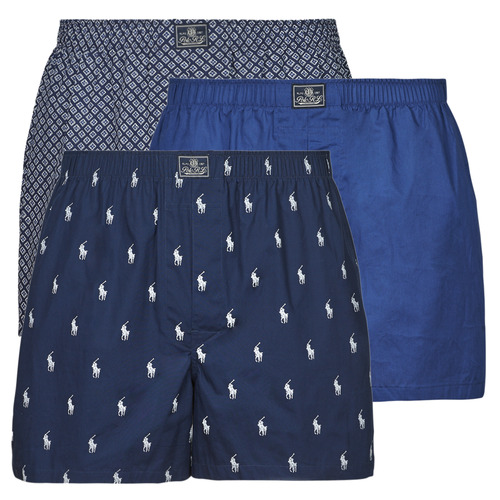 Polo Ralph Lauren - OPEN BOXER-3 PACK-BOXER Azul / Marino