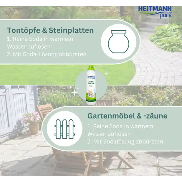 pure reine Soda flüssig