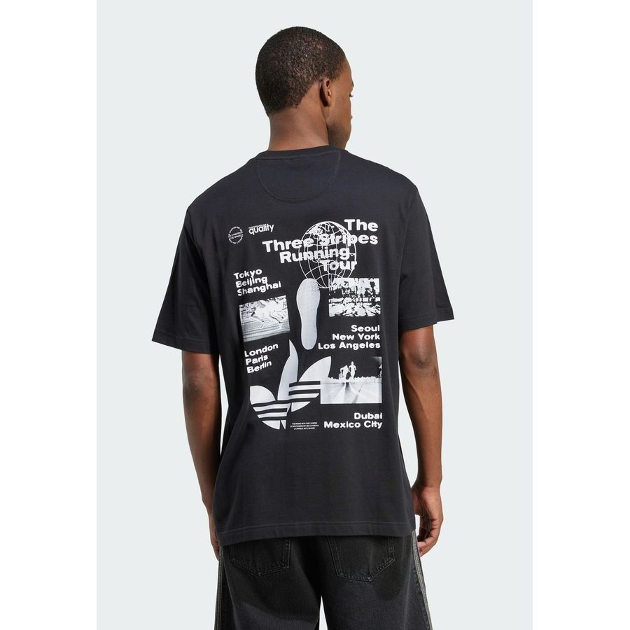 Adidas Original T-shirt ample graphique Sports Elements