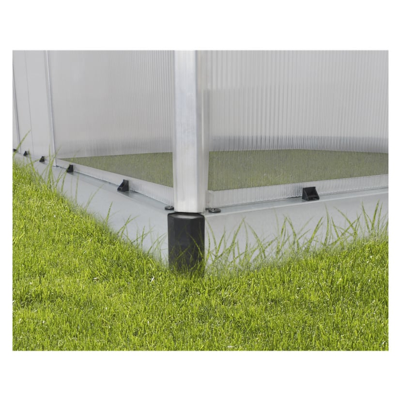 Drivhus 2,3 m² 126x185x208 cm