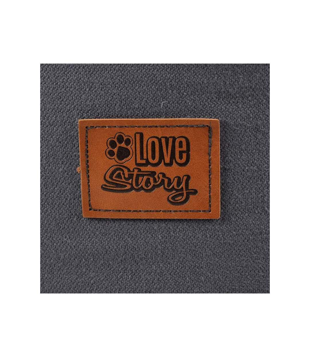 Paris Prix - Panier Rond Pour Chien & Chat terrazzo 55cm Anthracite