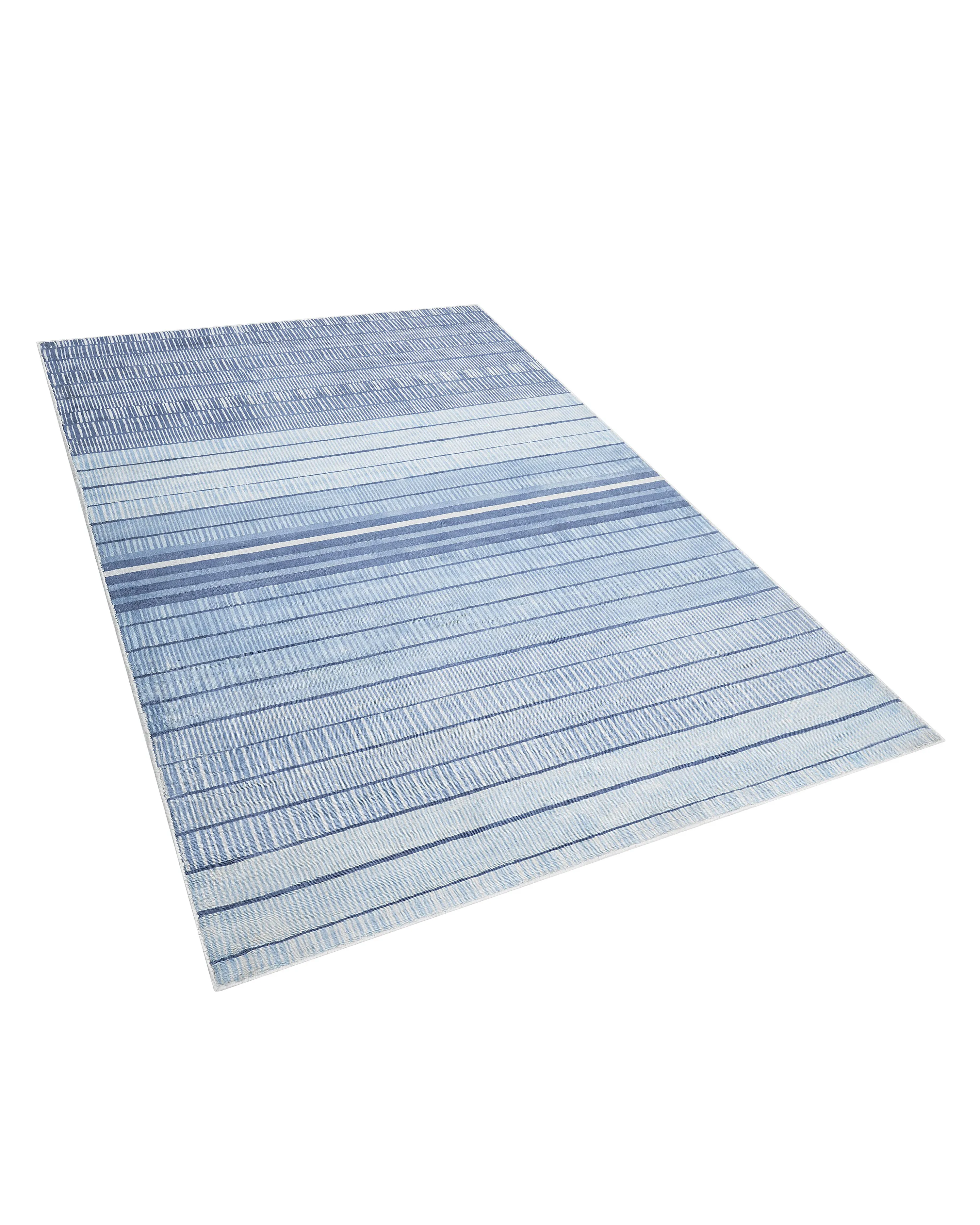 Vloerkleed YARDERE Lichtblauw 160 x 230 cm Viscose