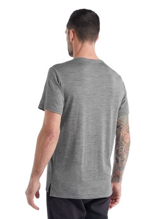 SPHERE II Herren-Merino-Kurzarmshirt  metro hthr  XXL