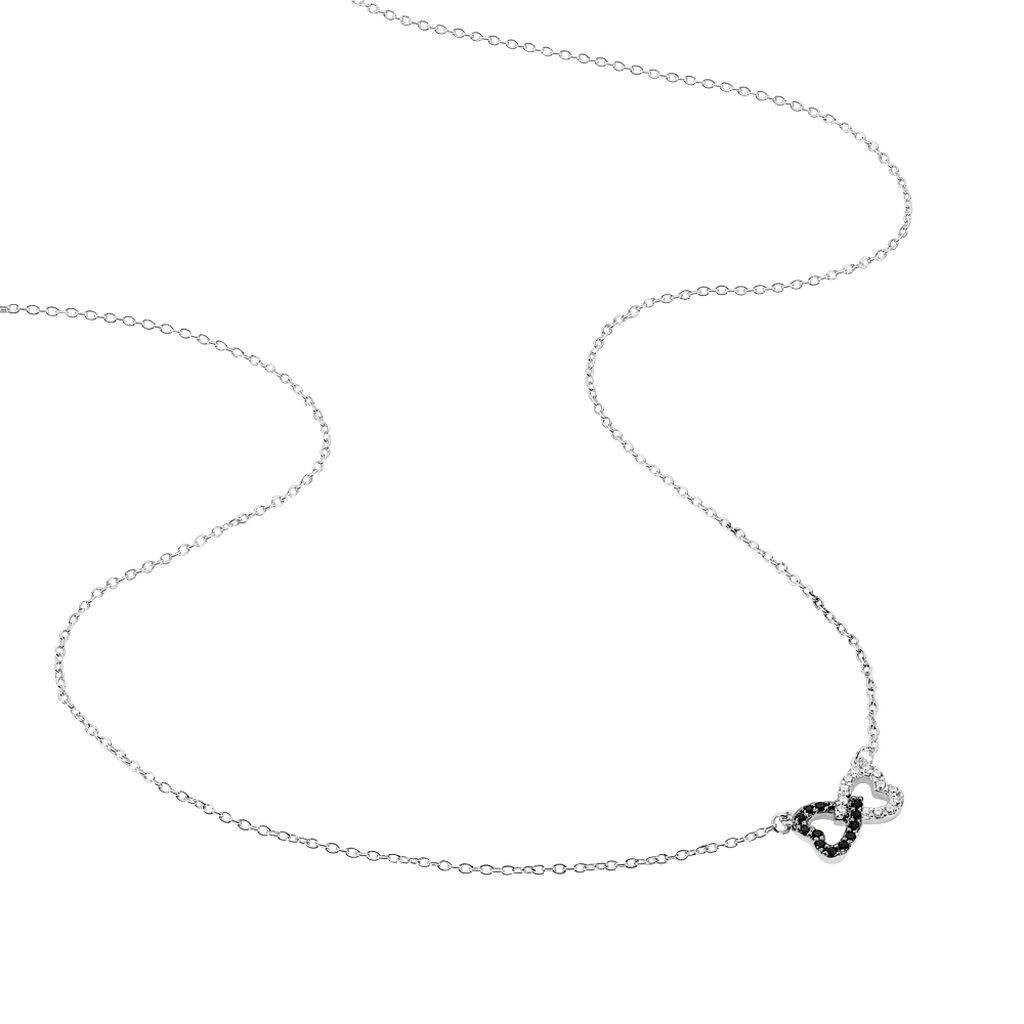 Collier Marcella Argent Blanc Oxyde De Zirconium