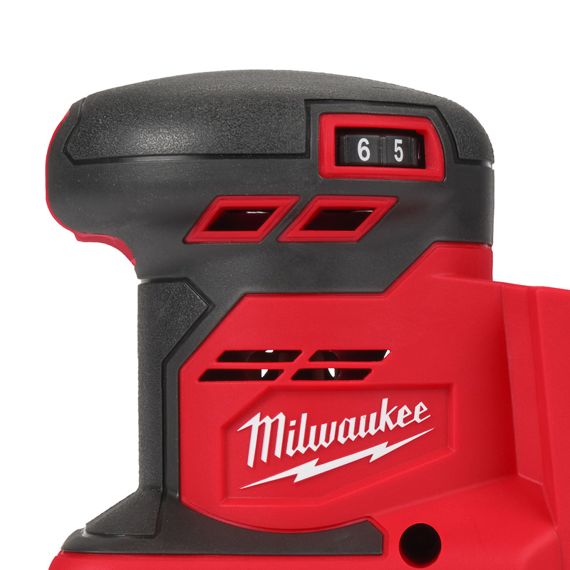 Milwaukee M18 BQSS-0 vlakschuurmachine (body) 18V Li-ion 1/4˝
