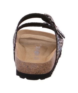 Rohde Pantolette »Alba«  Sommerschuh, Schlappen, Hausschuh mit buntem Druck, G-Weite = weit