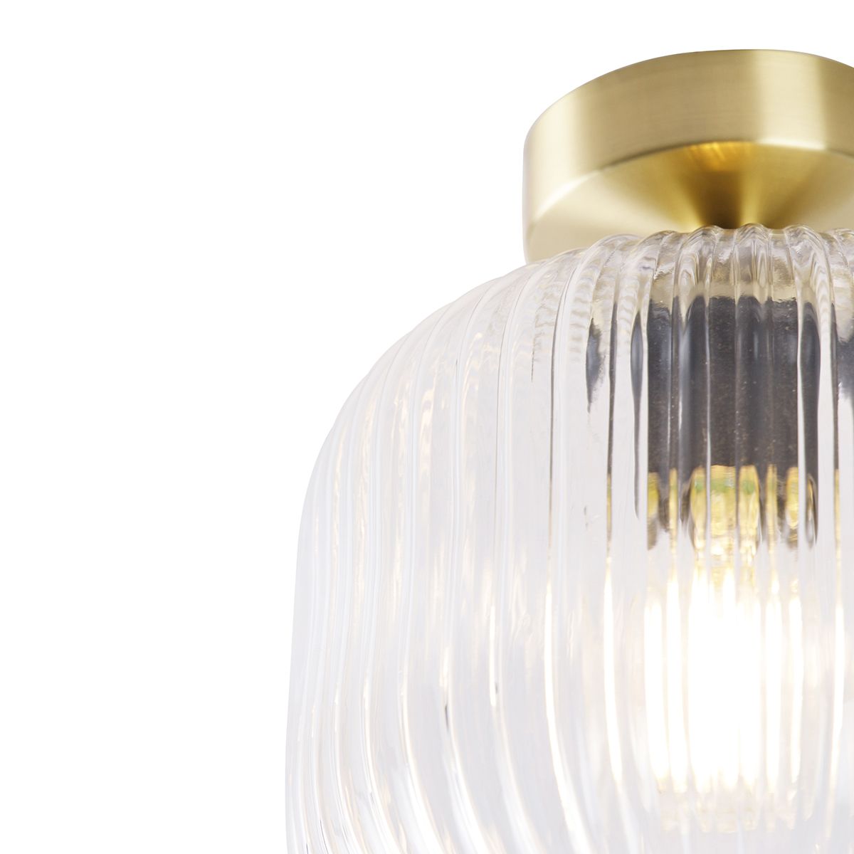 Smart plafondlamp messing incl. Wifi A60 - Karel