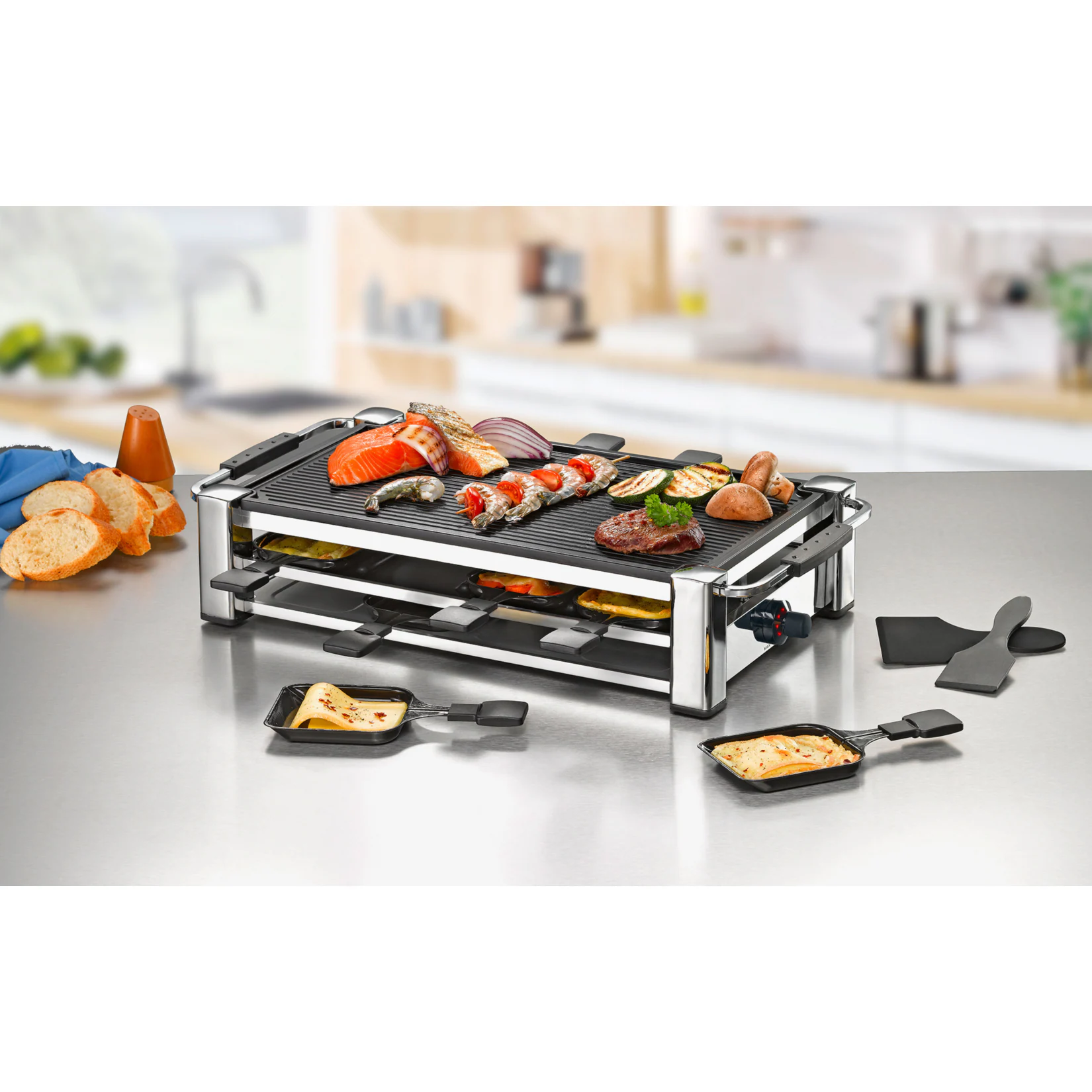 Rommelsbacher Raclette Gourmet Raclette Fashion RCC 1500