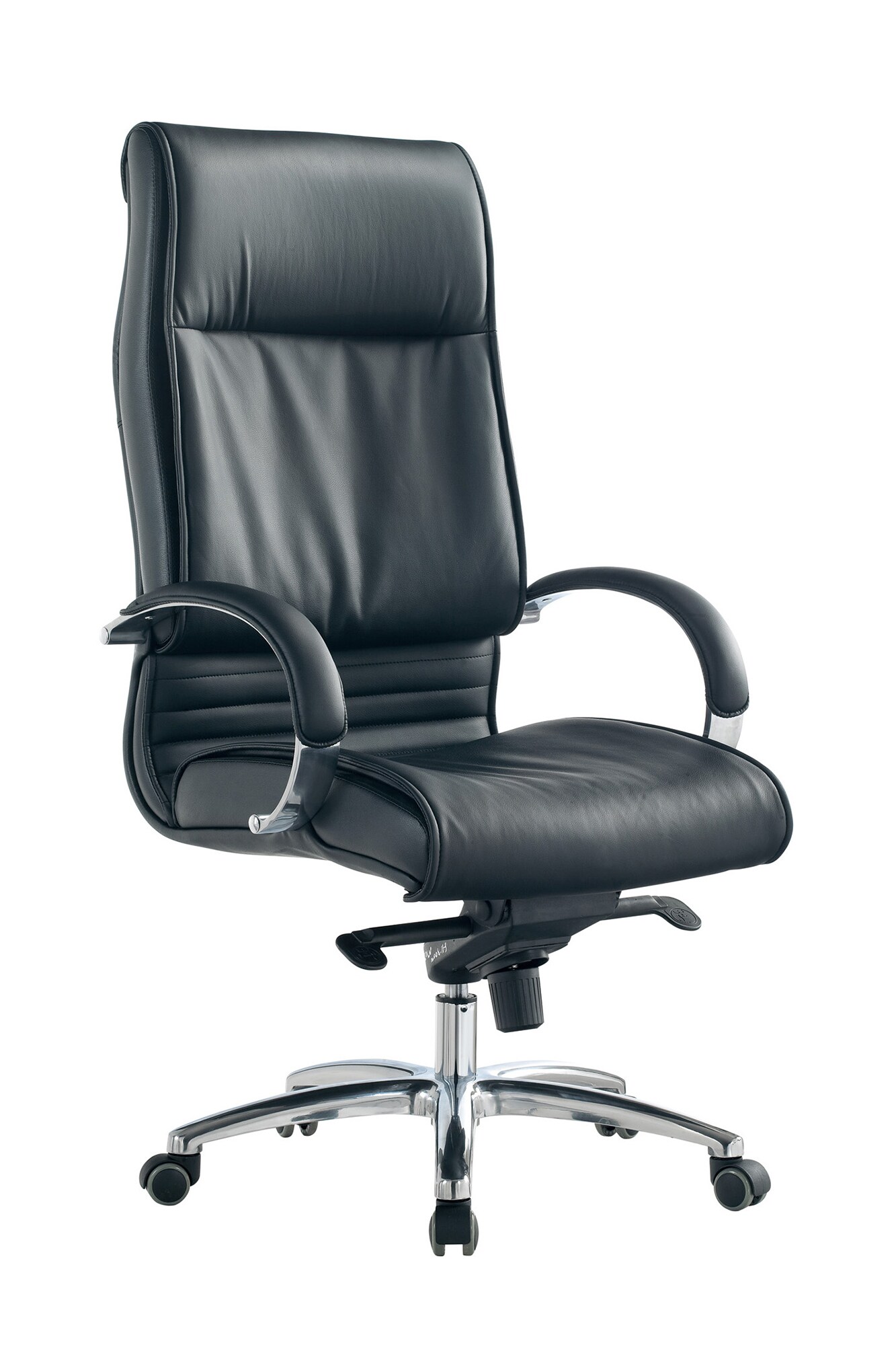 Bürostuhl Kunstleder schwarz Schreibtischstuhl Drehstuhl Bürosessel Chefsessel