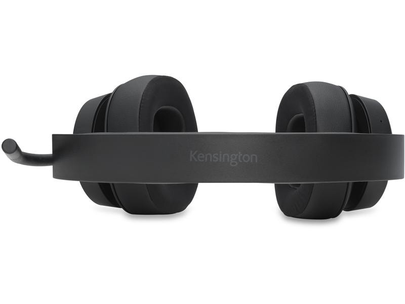 Kensington Headset H3000 Bluetooth Komfortabler USB-C Over-Ear Kopfhörer mit drehbarem Mikrofon und schwenkbaren Ohrmuscheln