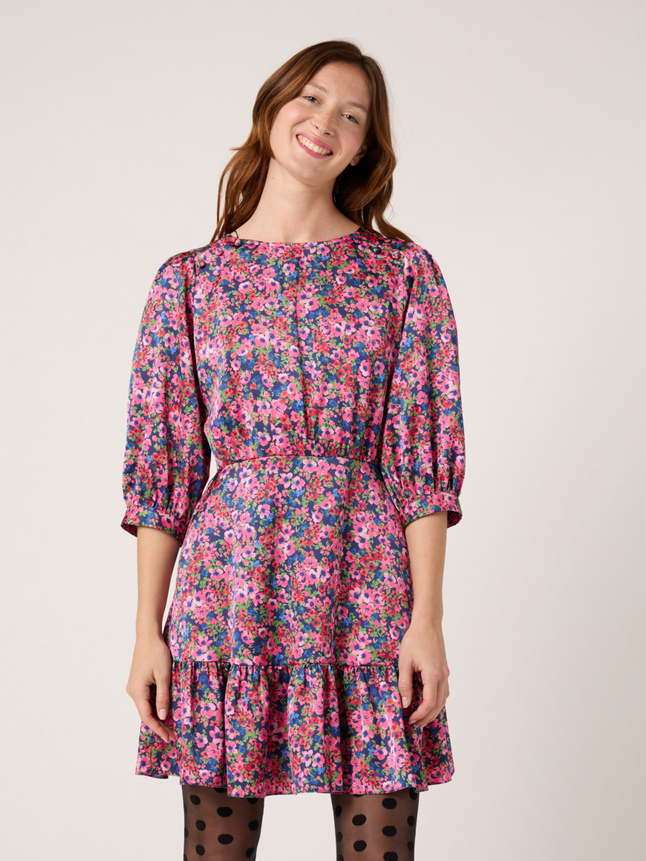 Robe courte imprimée