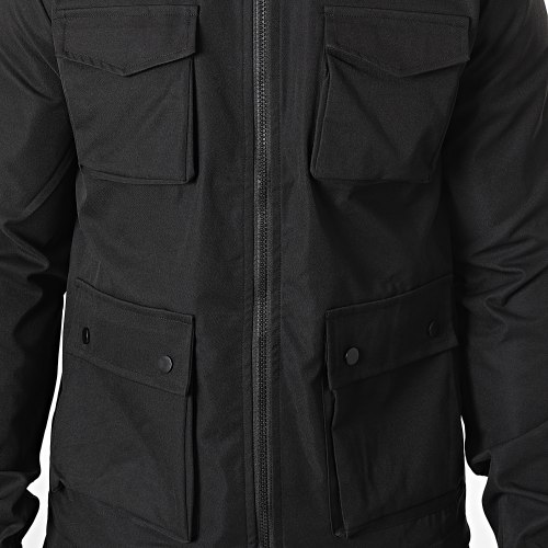 Ensemble Veste Zippée Et Pantalon Cargo AB331 Noir