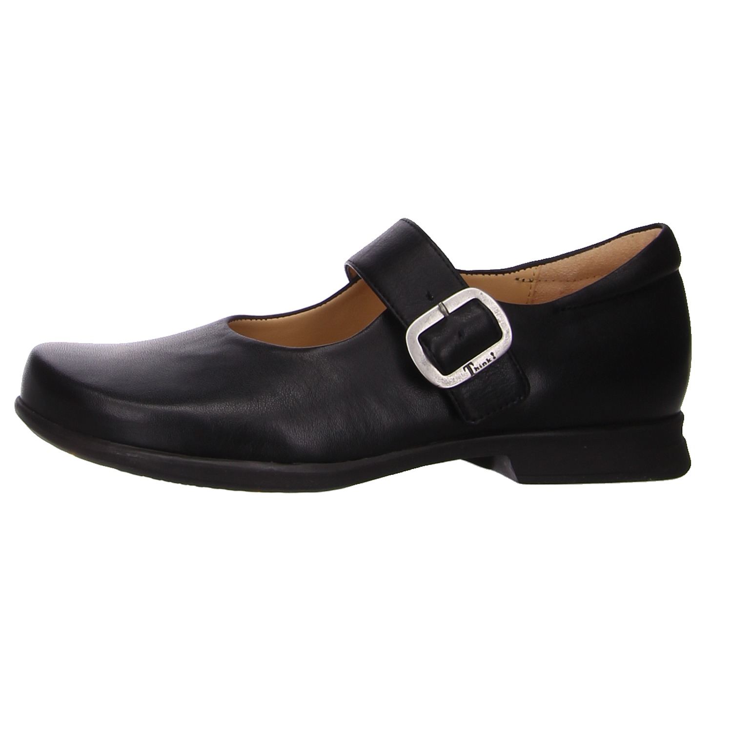 Think Spangenschuhe schwarz schwarz