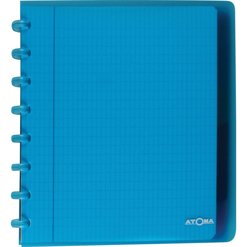 Cahier anneaux avec intercalaires Atoma Trendy 16,5 x 21 cm - 4 x 8 mm - 120 pages