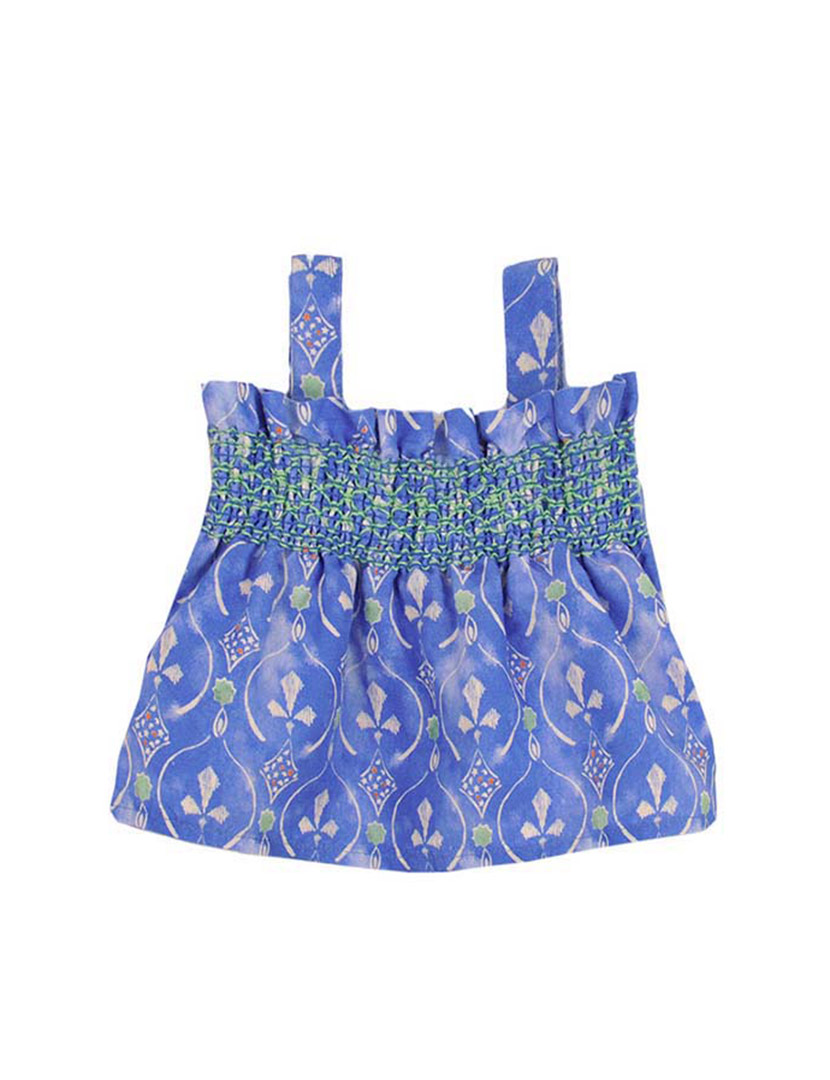 Blue Girl Top