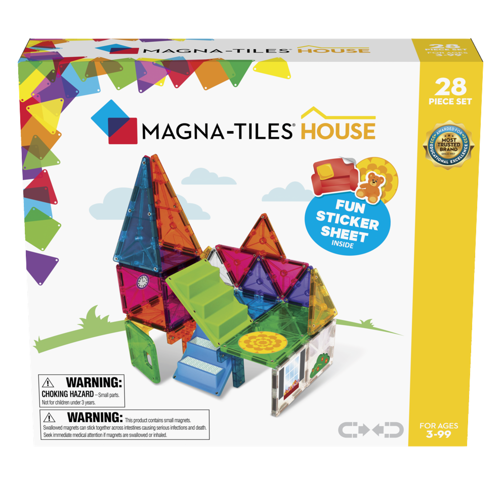 Magna-Tiles - Hus i 28 dele