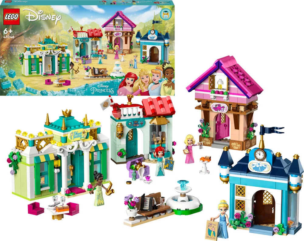 LEGO®DISNEY PRINCESS™ 43246 - LES AVENTURES DES PRINCESSES DISNEY AU MARCHE
