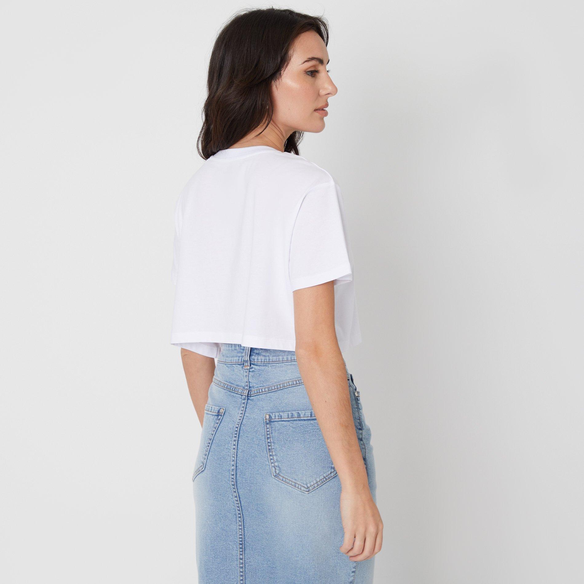 Be You Ladies Cropped Tee