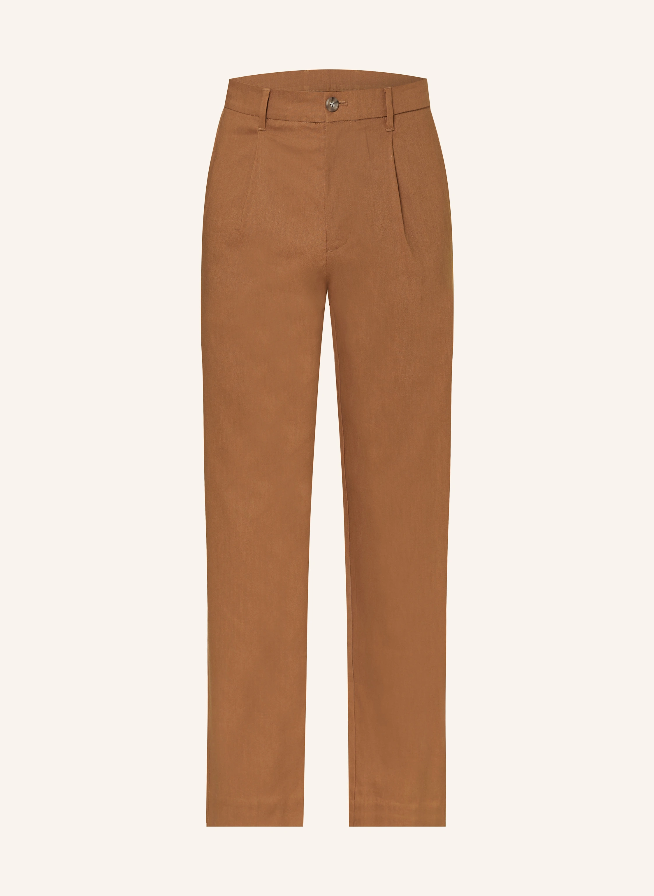 Calvin Klein Chino Relaxed Tapered Fit mit Leinen