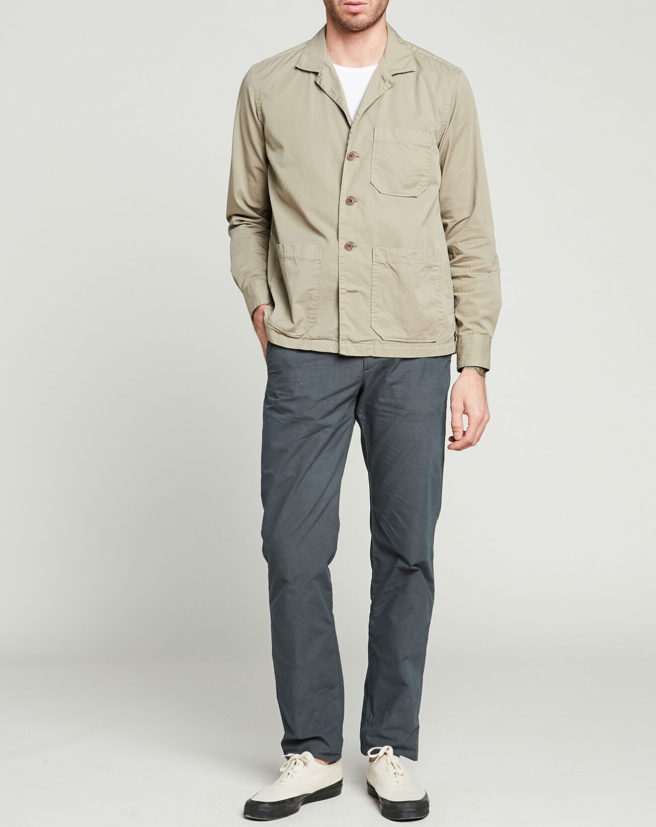 Hartford Veste fine Parker Pat kaki