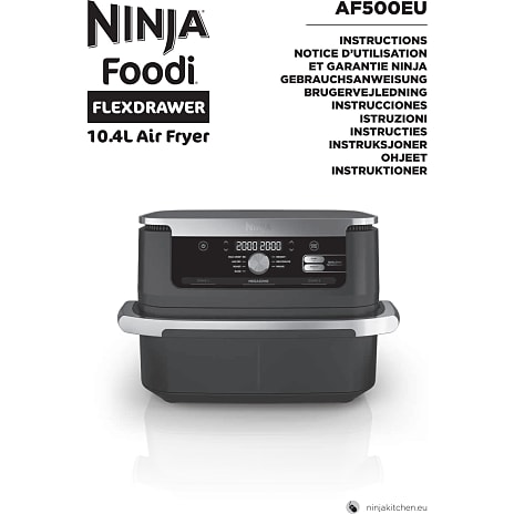 Ninja Foodi AF500EU Flexdrawer Airfryer