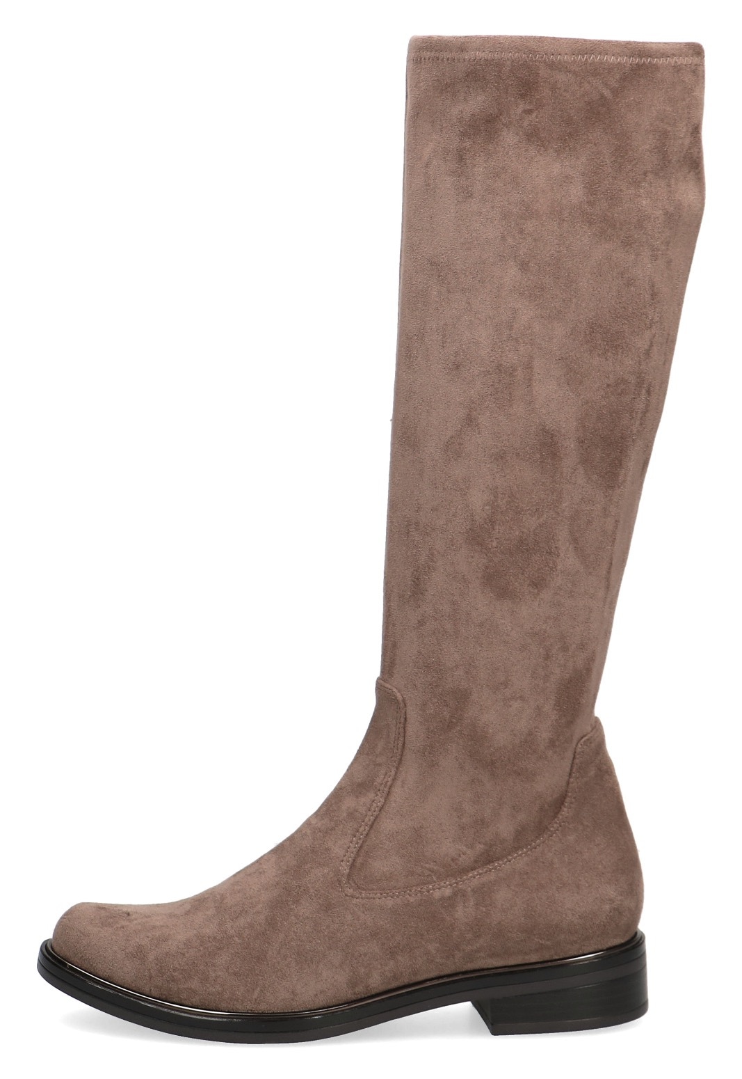 Caprice Schlupfstiefel  , Blockabsatz, Langschaftstiefel in klassischer Linie, XS Schaft