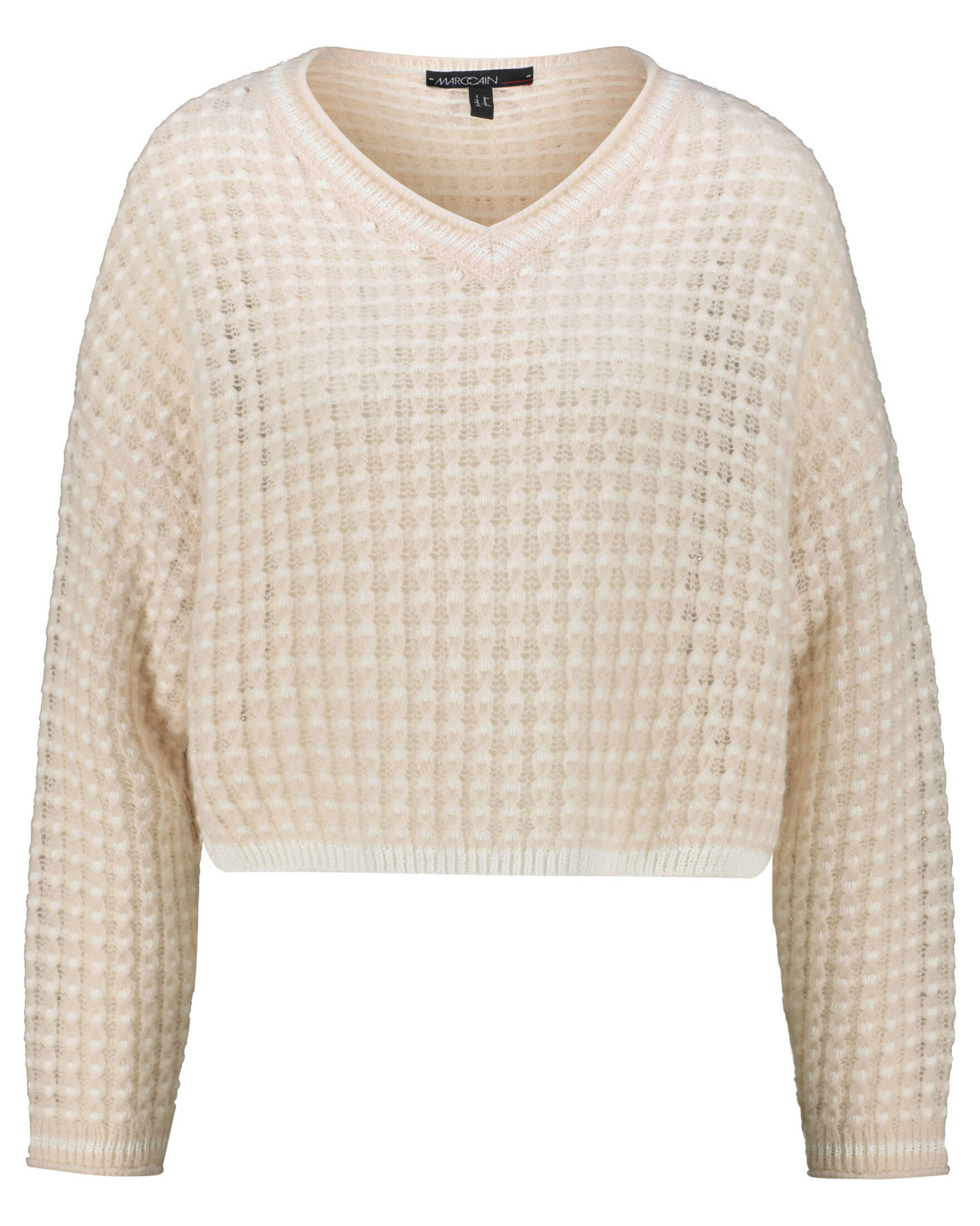 Marc Cain| Damen Strickpullover mit Wolle und Alpaka