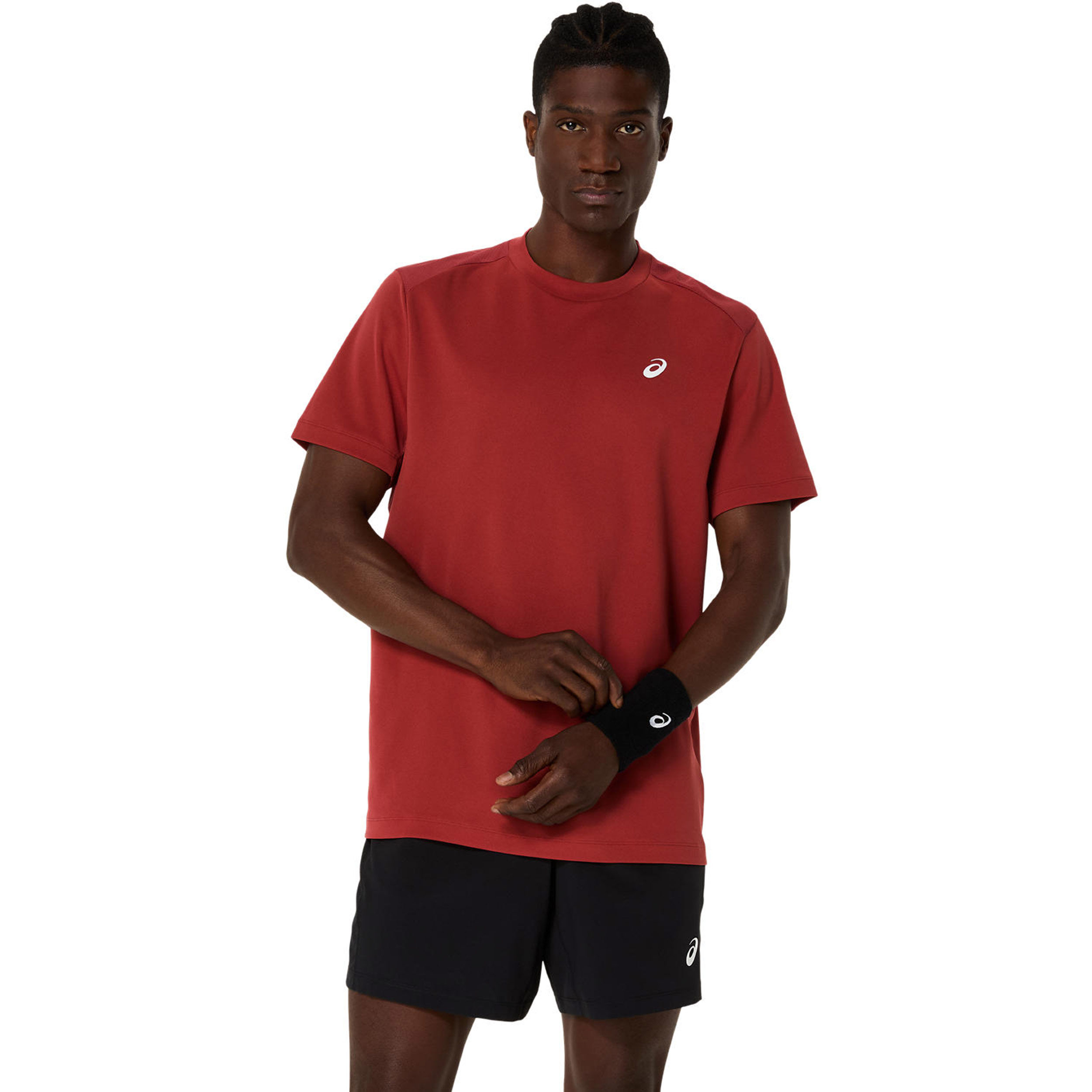 ASICS Court T-shirt Hommes - Rouge