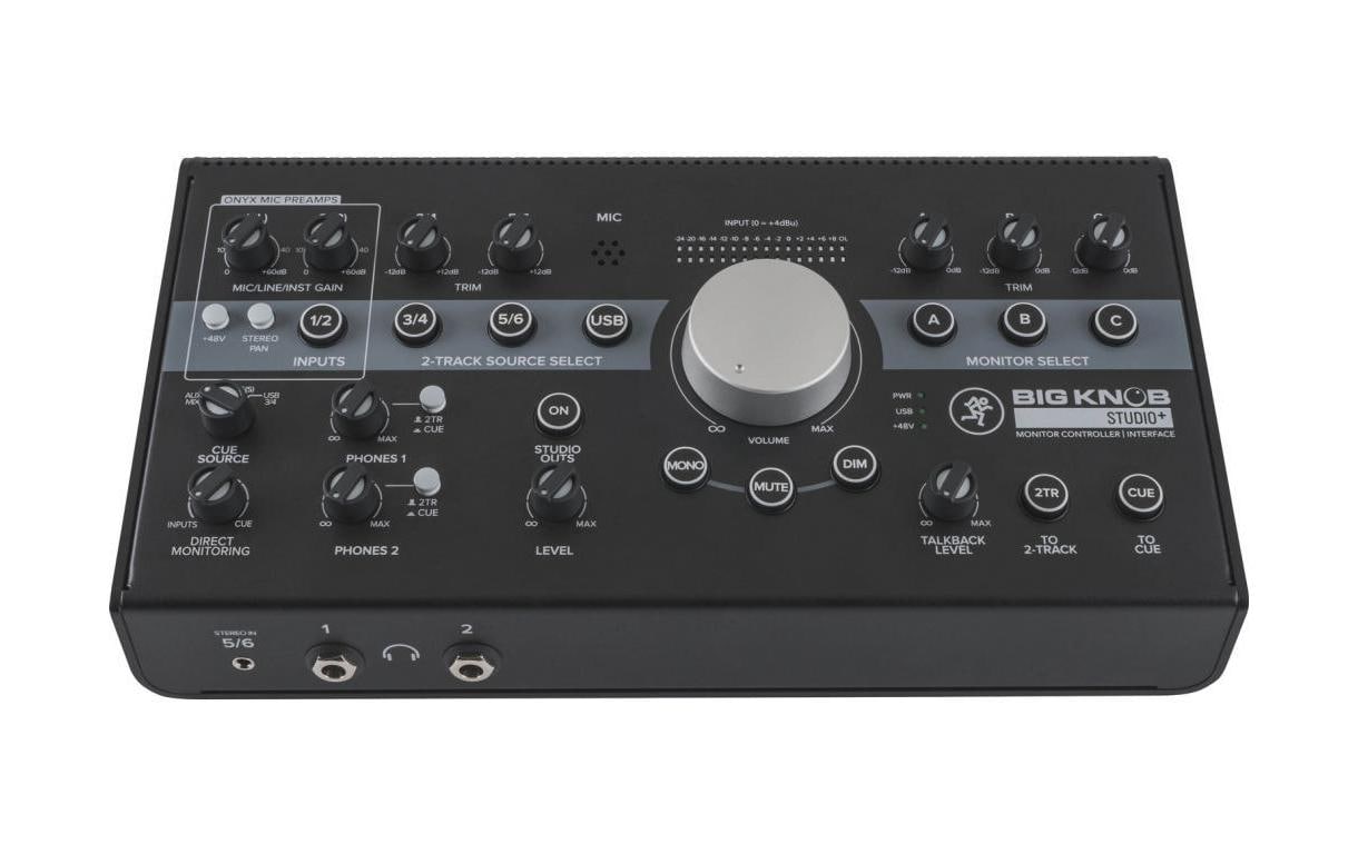 Monitorcontroller Big Knob Studio+<br>Signalrouting- und Monitoring-Lösung für DAW-basiertes Studio