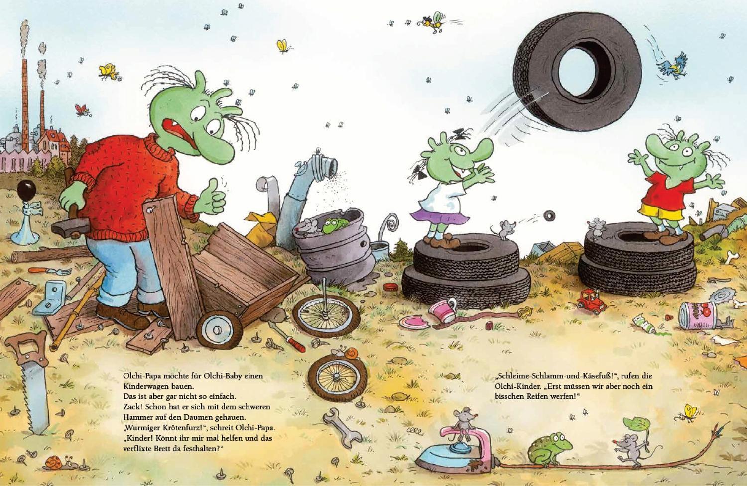 Die Olchis aus Schmuddelfing / Die Olchis Bd.1