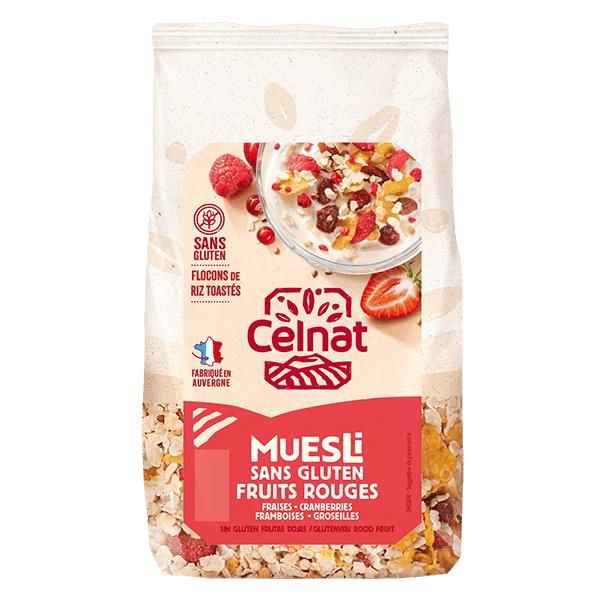 Muesli Sem Gluten Com Frutos Vermelhos Bio
