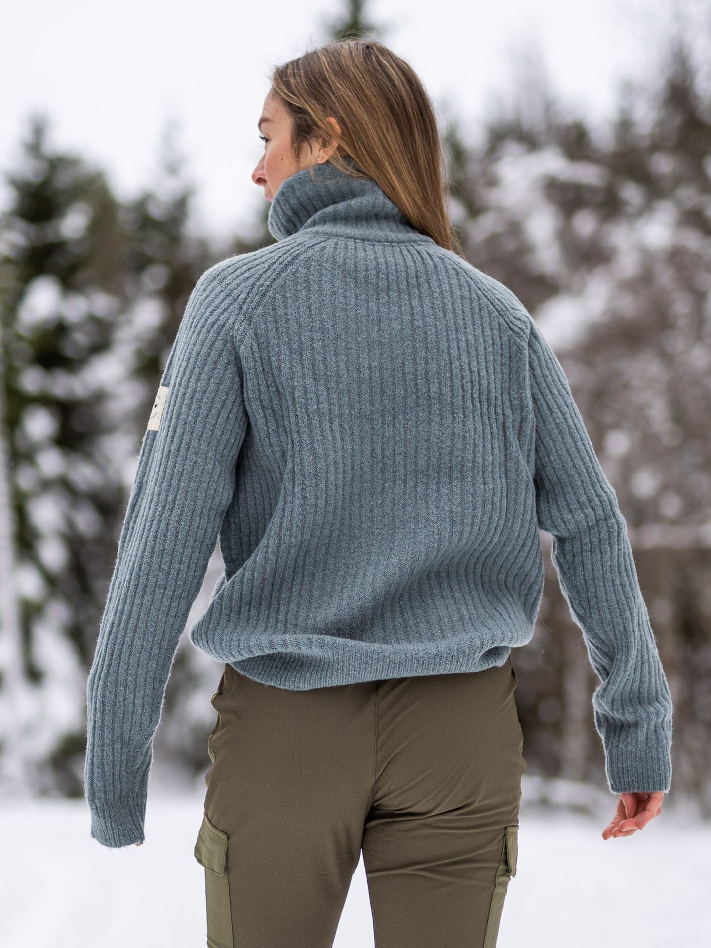 1222 Half Zip Genser