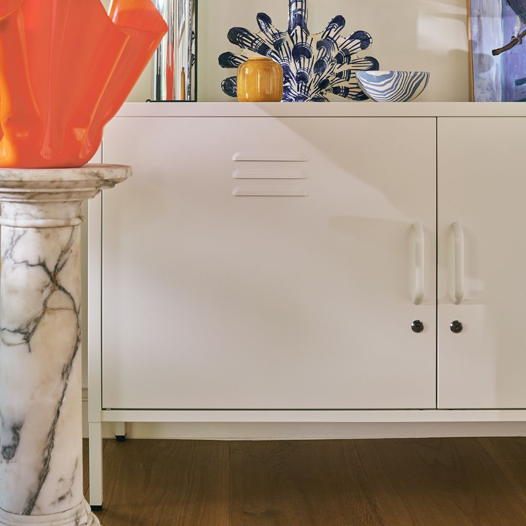 Popstrukt TV meubel Sugar Cube - Soft White