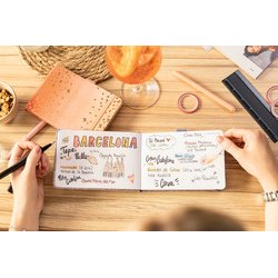 Bloc-notes Jolie Beauty 'Mystic Sun', A6+