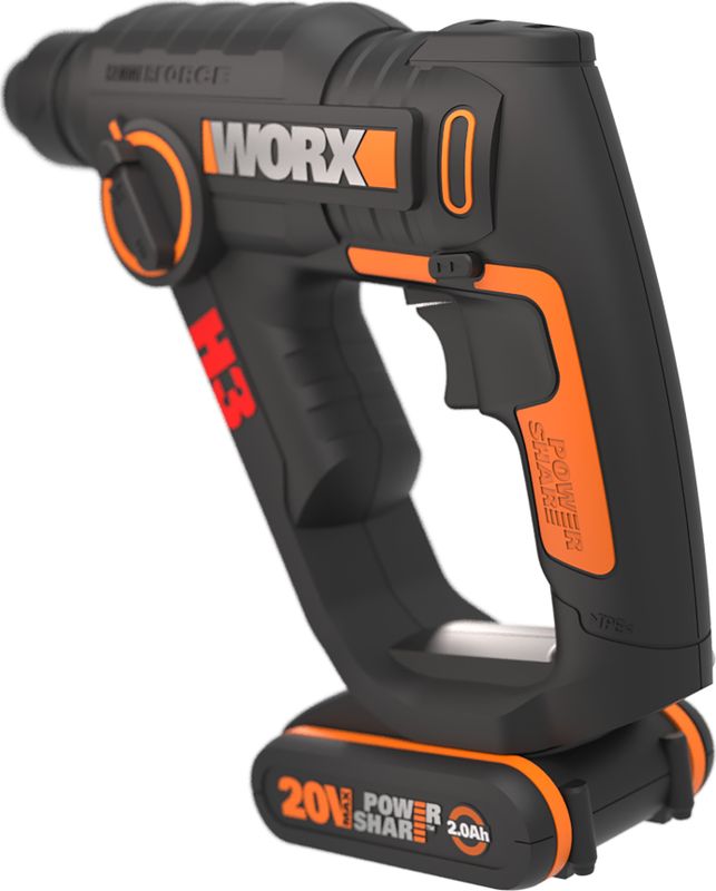 WORX - WX390 - Accuboorhamer - Multi-inzetbaar - Inclusief Accessoires