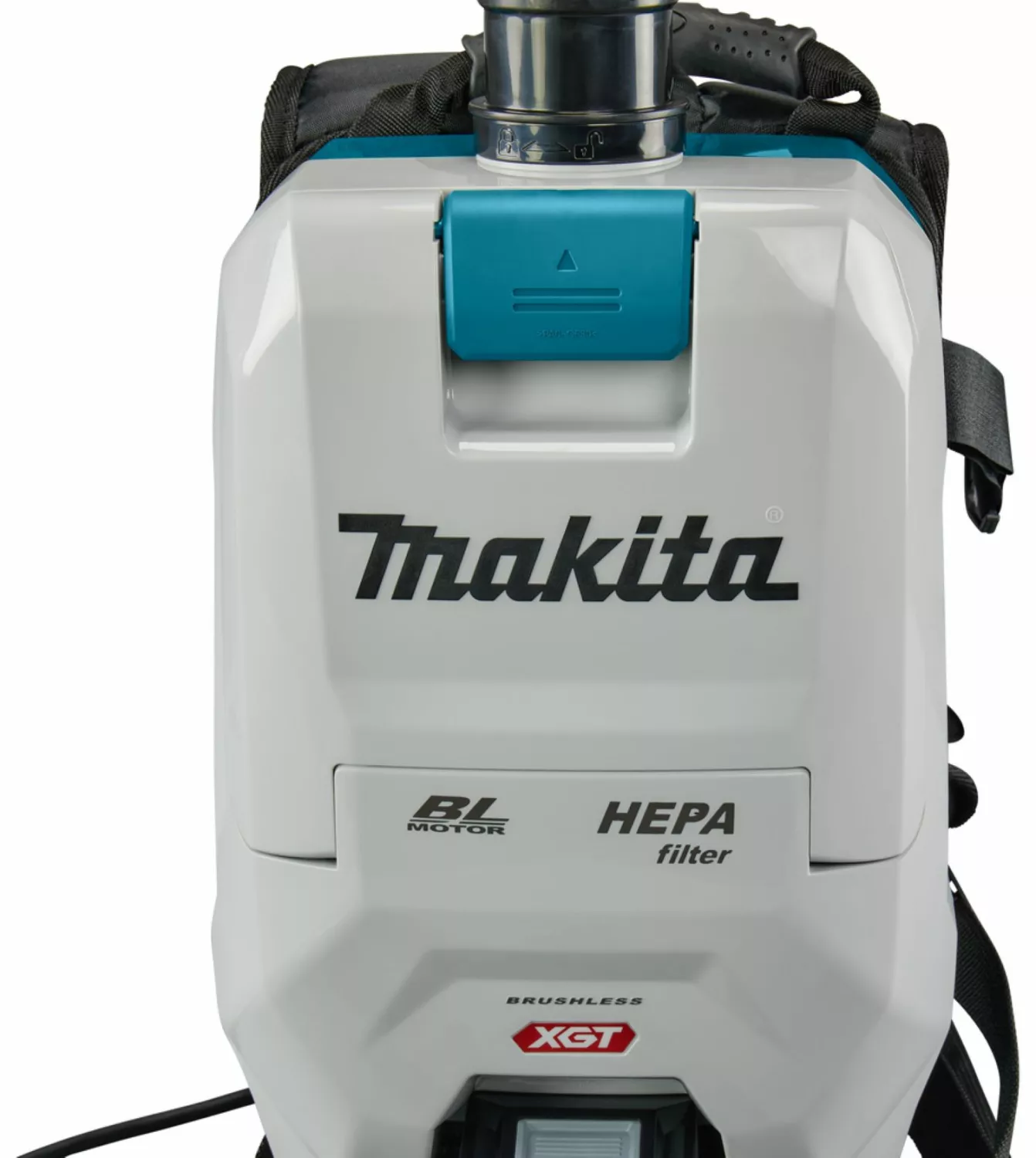 Makita VC008GL201 XGT 40V Max Li-Ion Rugstofzuiger set (2x8, Ah accu)