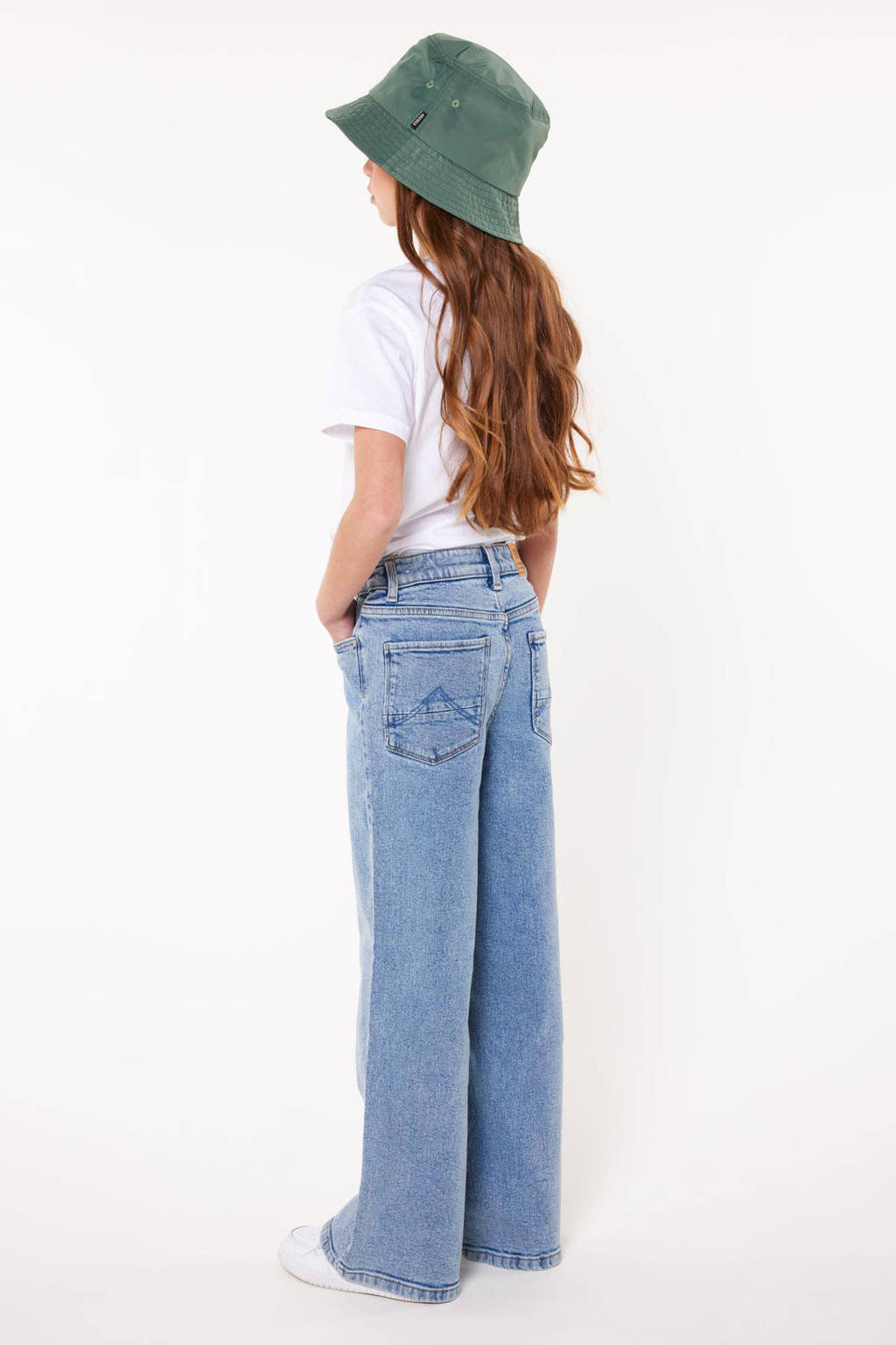 America Today wide leg jeans Olivia Jr light blue denim
